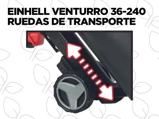 EINHELL-VENTURRO-36-240-ruedas-de-transporte