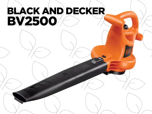 Black and Decker soplador aspirador BV2500